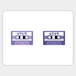 Cassettes Sour and Guts Magnet